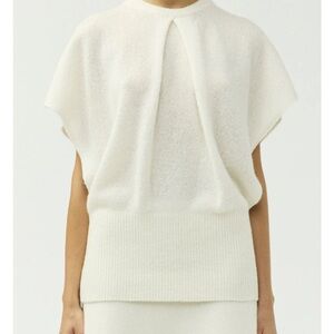 Lisa Yang Annelie Sweater in Cream Size 2